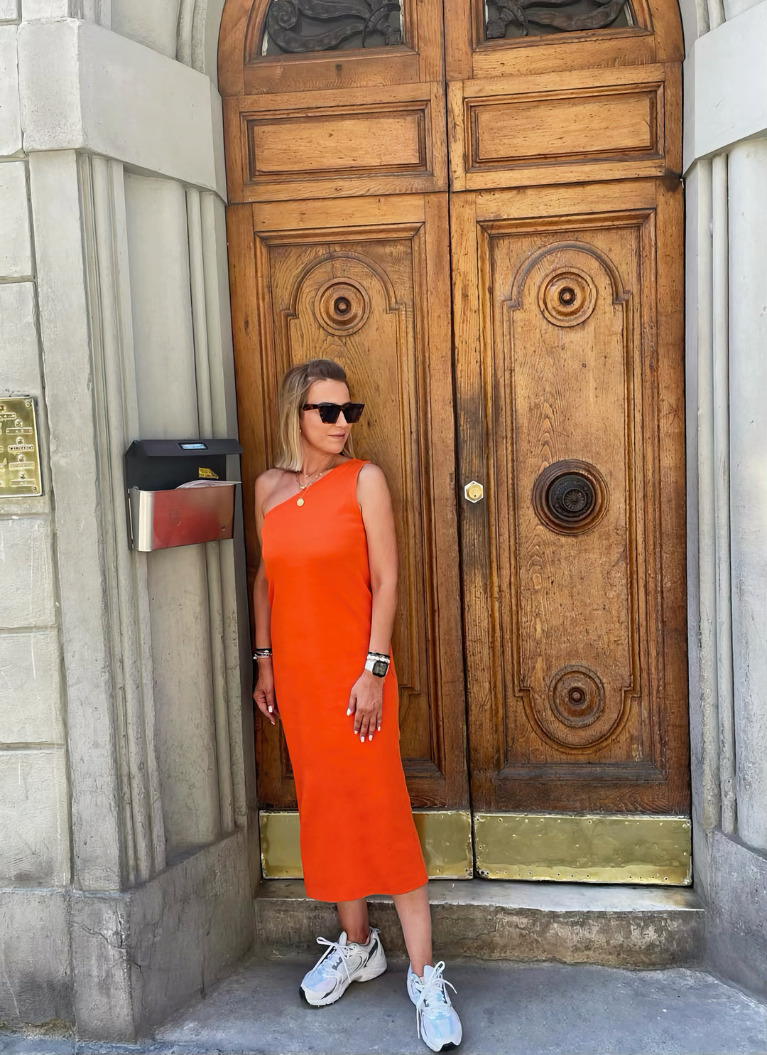 "TANGERINE BREEZE" Dress